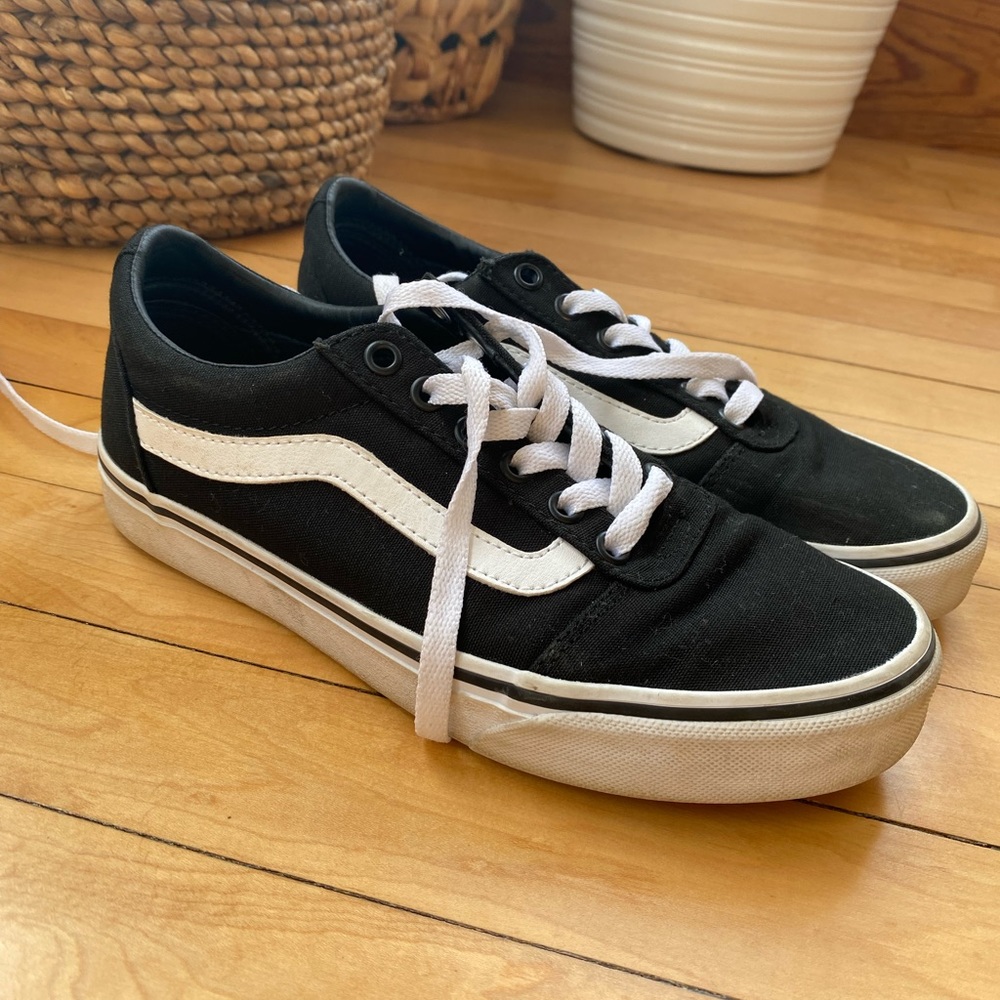 Black and White Vans